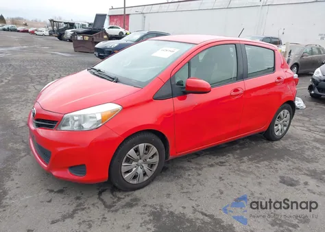 2013 Toyota Yaris Le из США, поврежденный, VIN JTDKTUD34DD556659